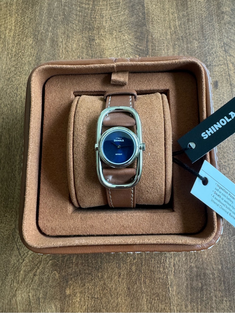 NWT Shinola Bike Lock Watch